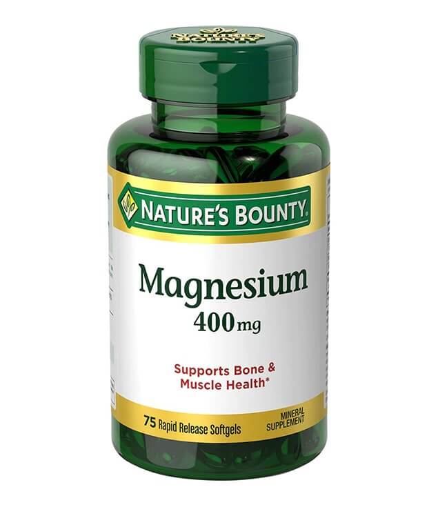 NATURE'S BOUNTY | MAGNESIUM 400 MG MUSCLE HEALTH SOFTGELS
